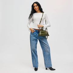 Vienna Crossbody: Sage