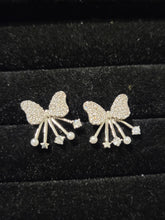Silver or Gold Bow Earrings