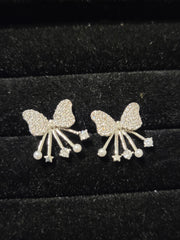 Gold Bow Earrings