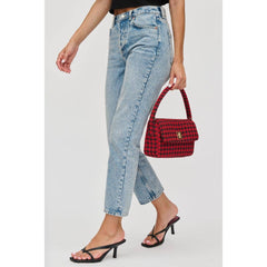 Sidney Crossbody: Red Black