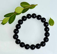 Black Onyx Gemstone Beaded Bracelets 10MM