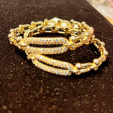 Gold Link Bangle