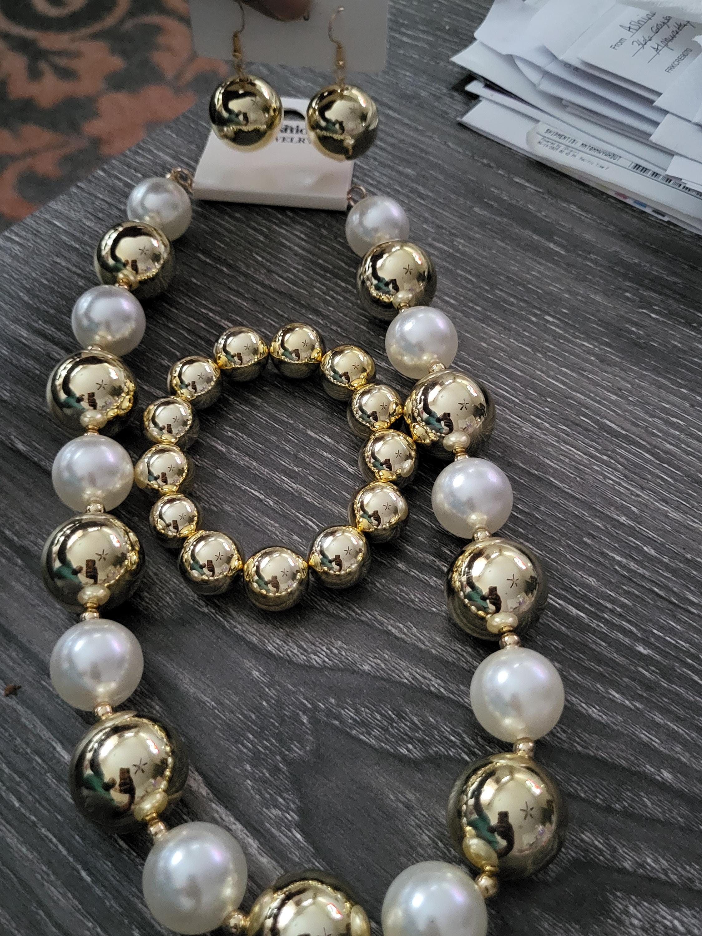 Beaded Necklace, Colorful Fashion Jewelry Necklace