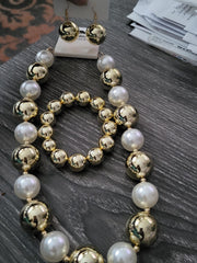 Beaded Necklace, Colorful Fashion Jewelry Necklace