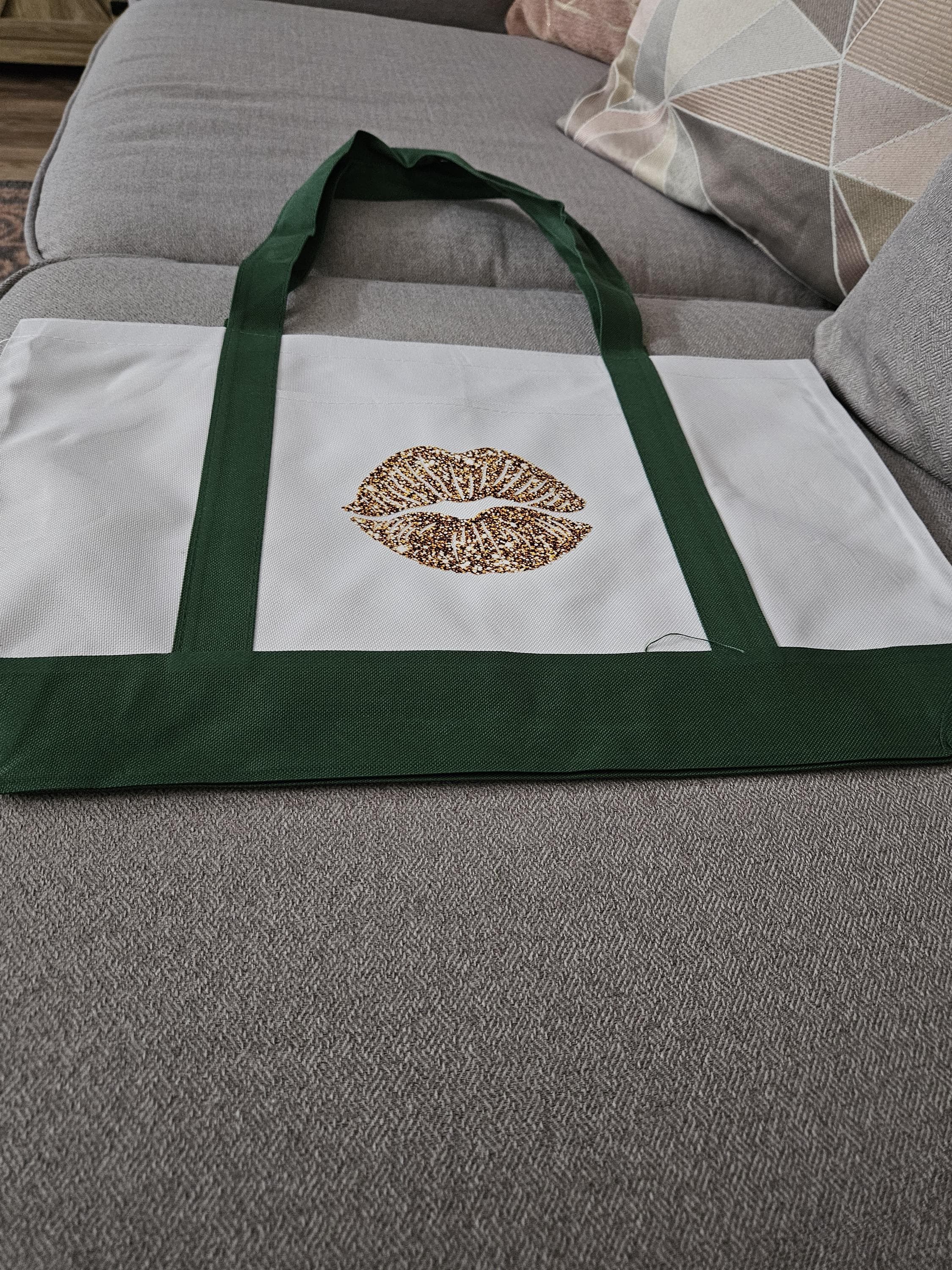 Gold Kiss Tote