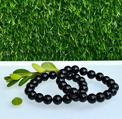 Black Onyx Gemstone Beaded Bracelets 10MM