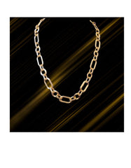 Gold Chain Link Necklace