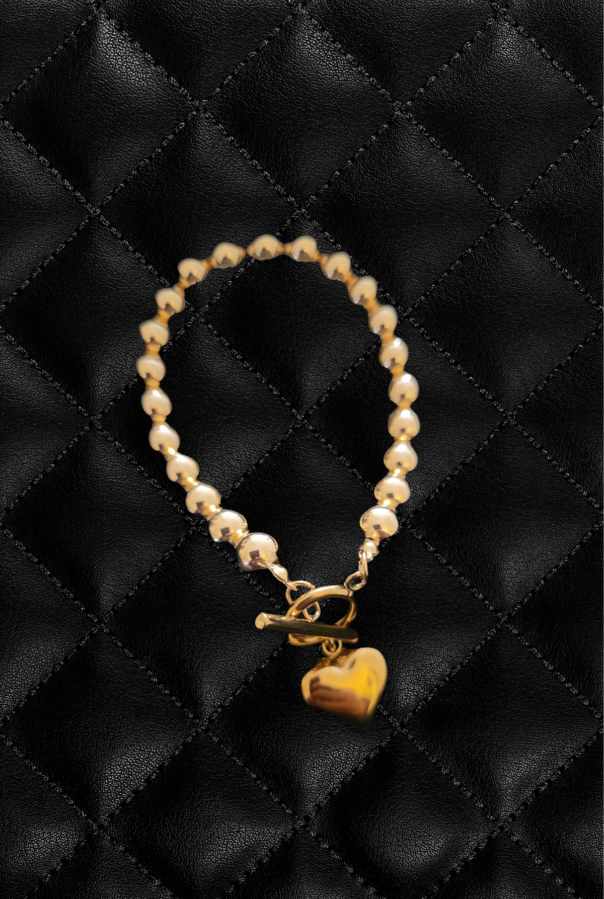Gold Heart Bracelet