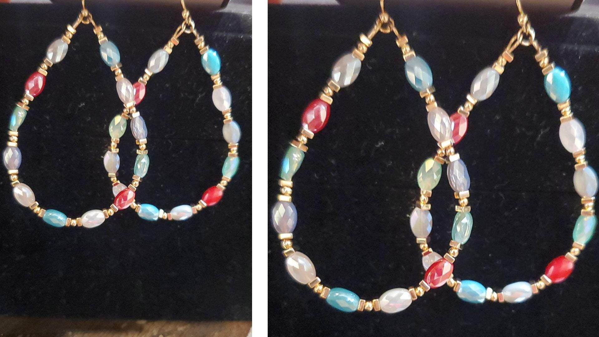 Colorful Beaded Earrings