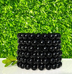 Black Onyx Gemstone Beaded Bracelets 10MM