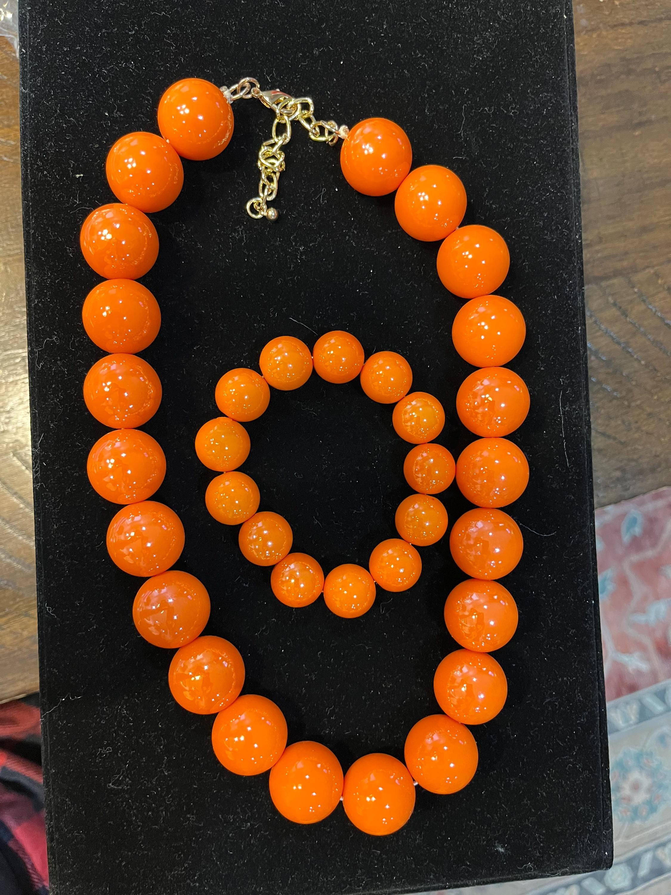 Beaded Necklace, Colorful Fashion Jewelry Necklace