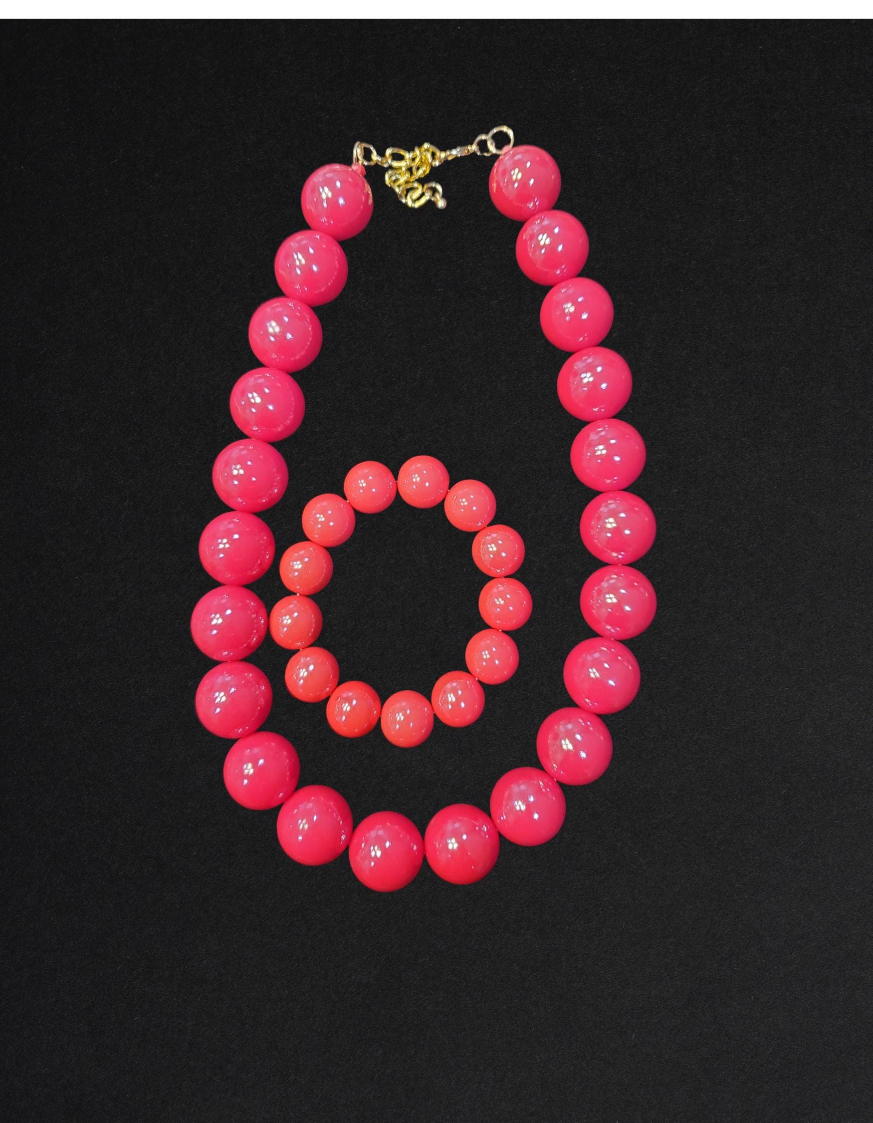 Beaded Necklace, Colorful Fashion Jewelry Necklace