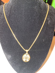 Tree of Life Stainless Steel Necklace